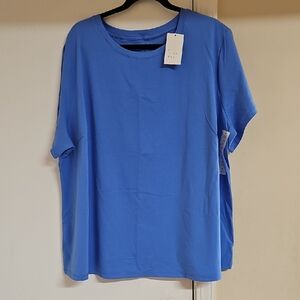 a new day Blue Short Sleeve Tee 3x